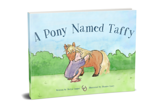 A Pony Named Taffy: an illustrated children's book by Meryn Cooper